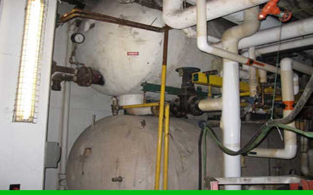 Asbestos Coated Tanks & Insulated Pipes Removal